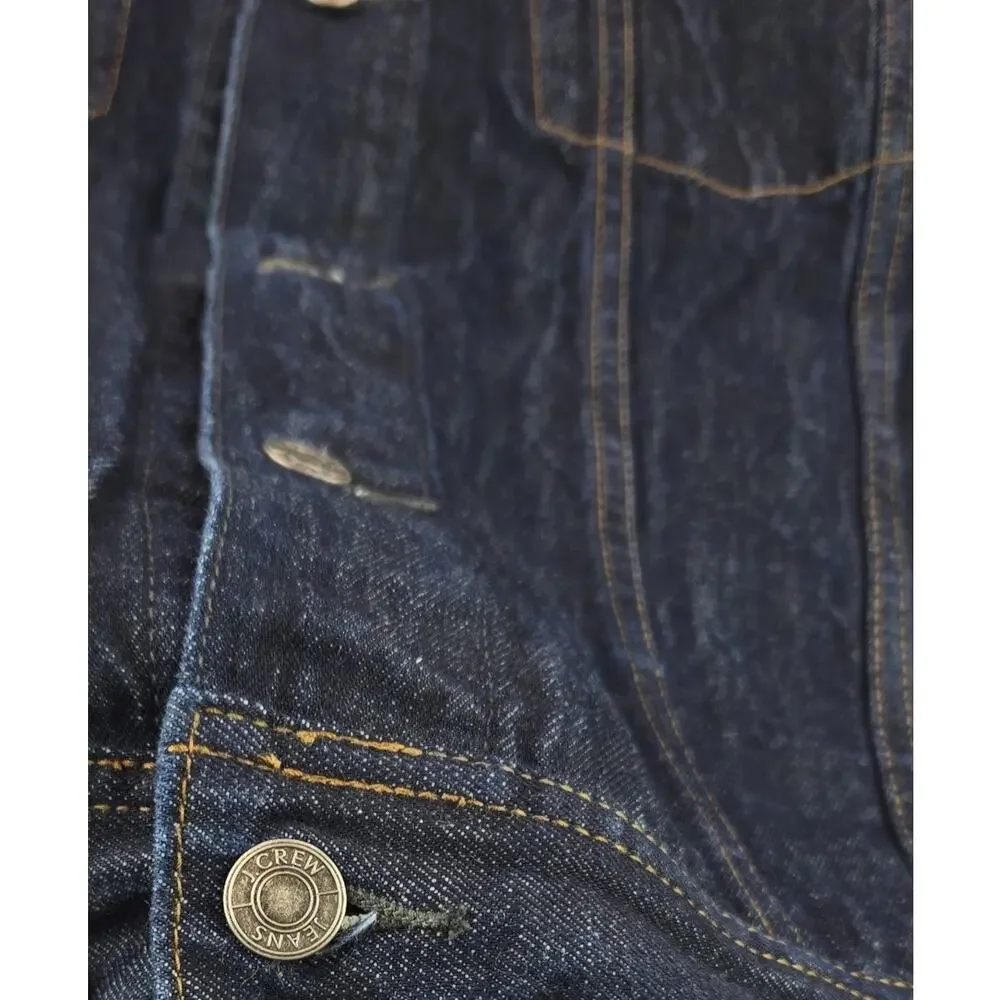 J.Crew | Dark Wash Jean/Denim Jacket | Size XL - Picture 2 of 4